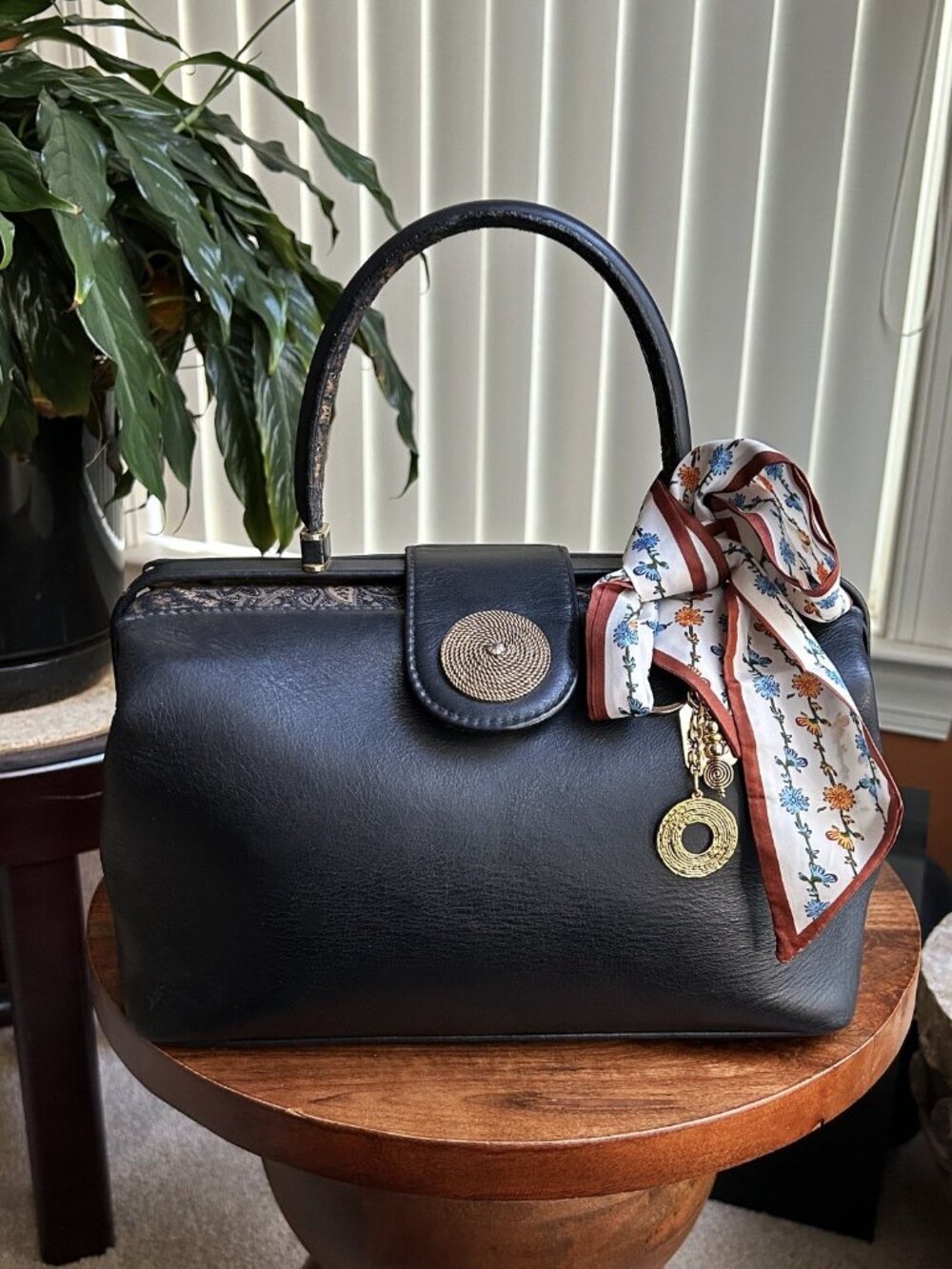 BALLY Top Handle Doctor Satchel Bag, Black